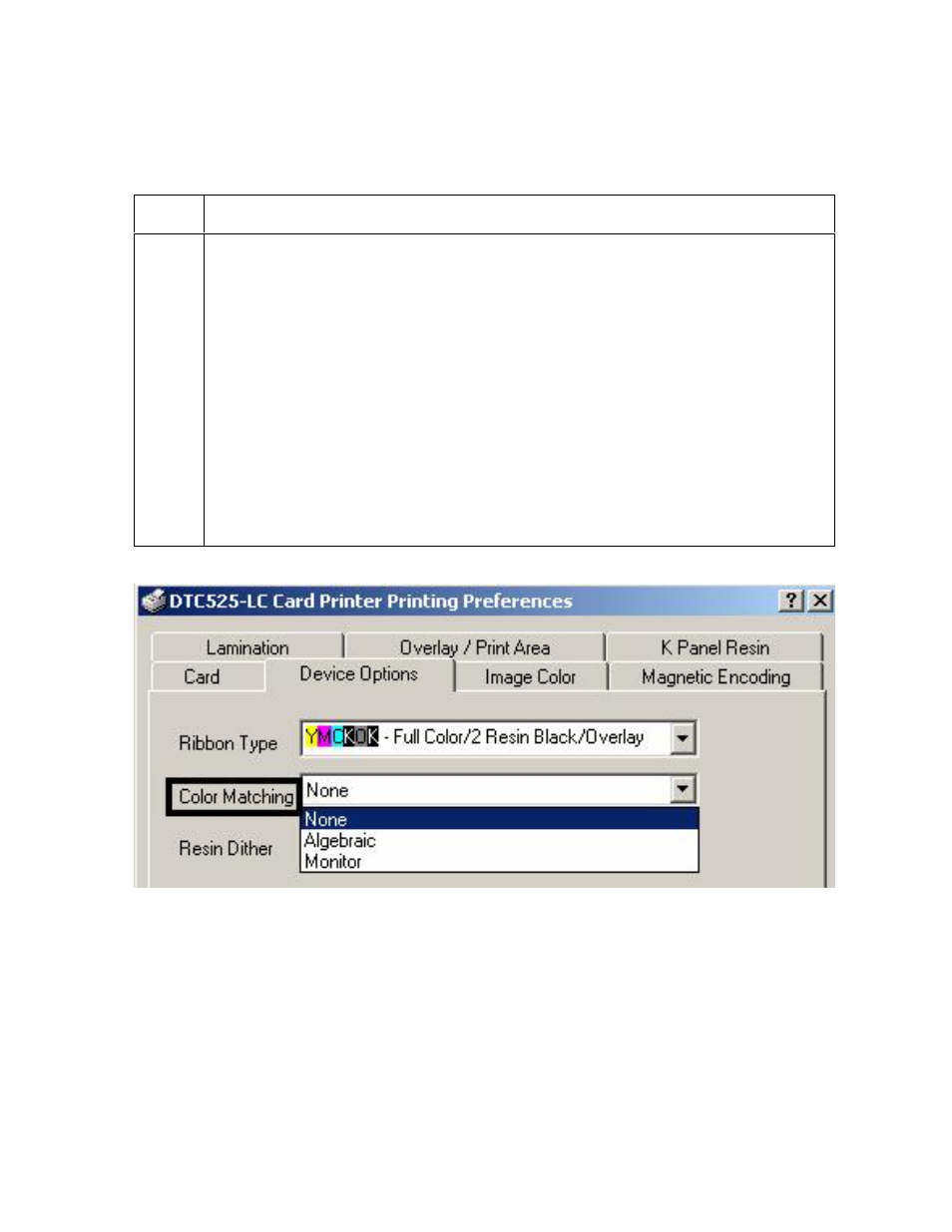 Adjusting for the color matching | FARGO electronic DTC500 User Manual | Page 156 / 345