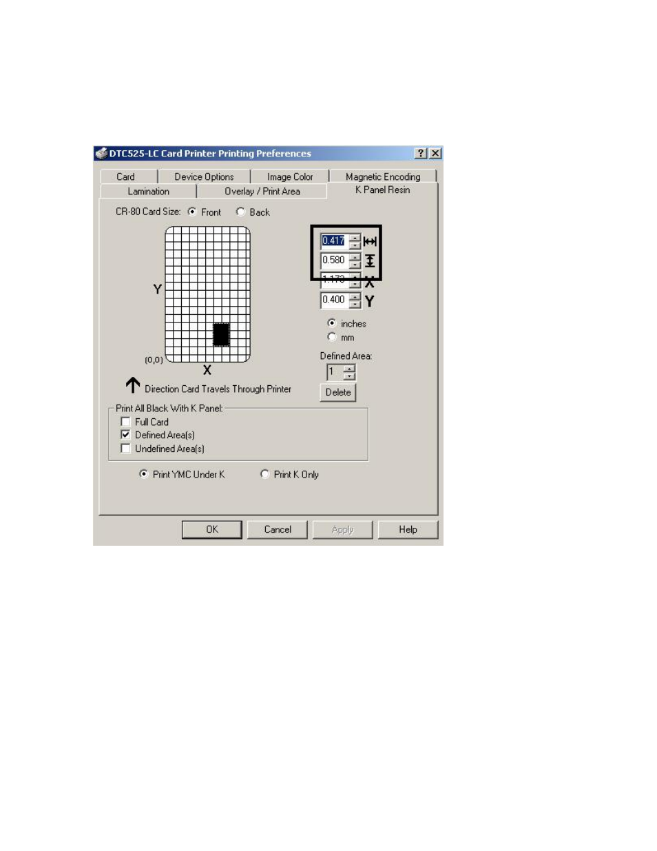 FARGO electronic DTC500 User Manual | Page 177 / 345