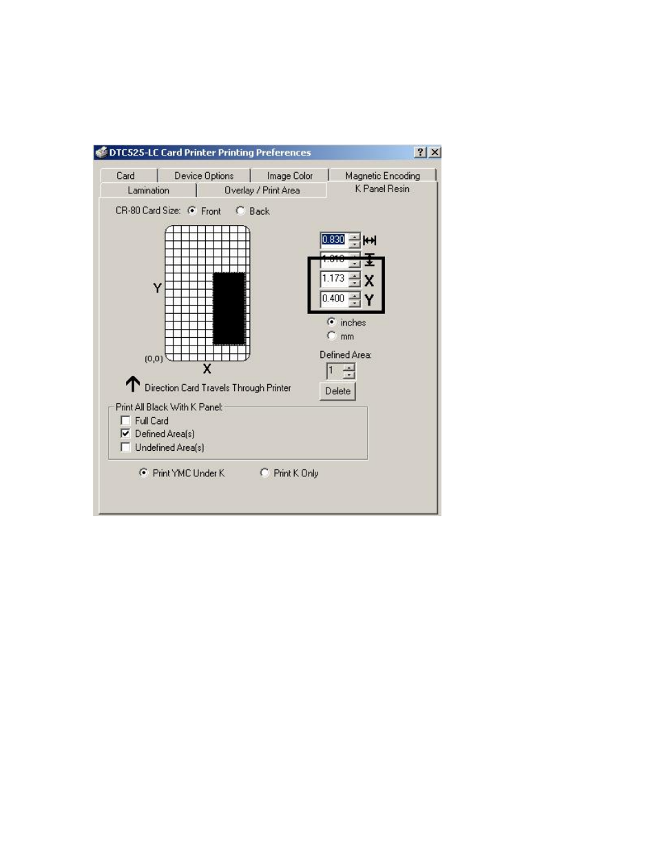 FARGO electronic DTC500 User Manual | Page 179 / 345