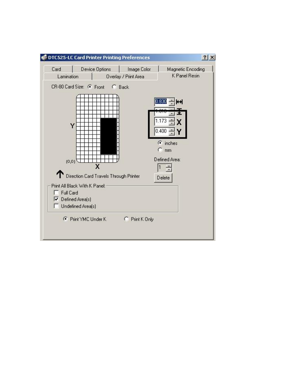 FARGO electronic DTC500 User Manual | Page 181 / 345