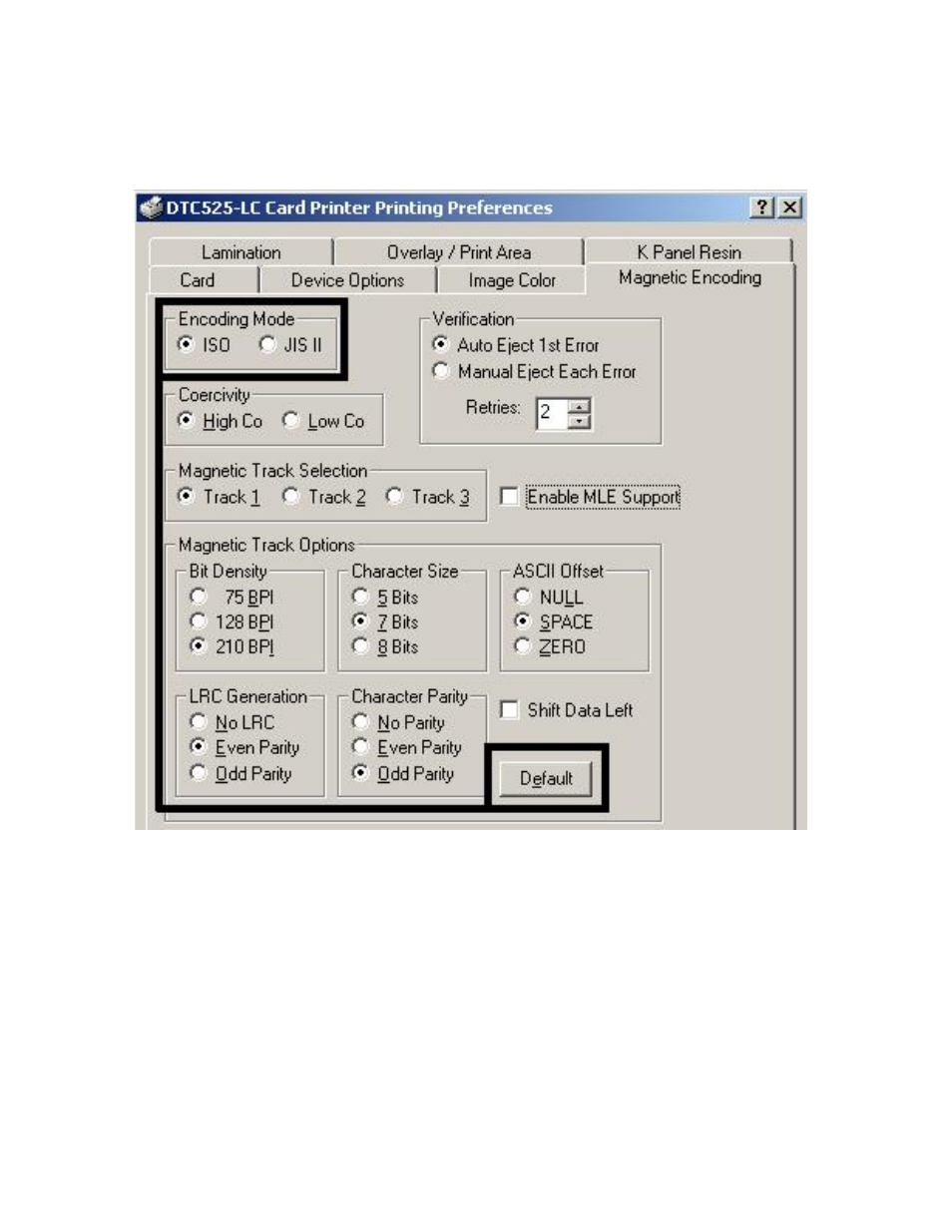 FARGO electronic DTC500 User Manual | Page 184 / 345