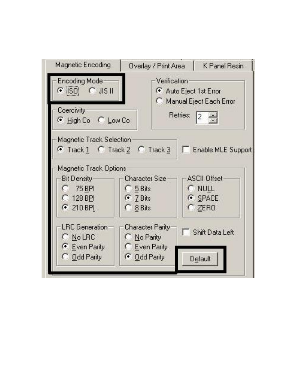 FARGO electronic DTC500 User Manual | Page 186 / 345