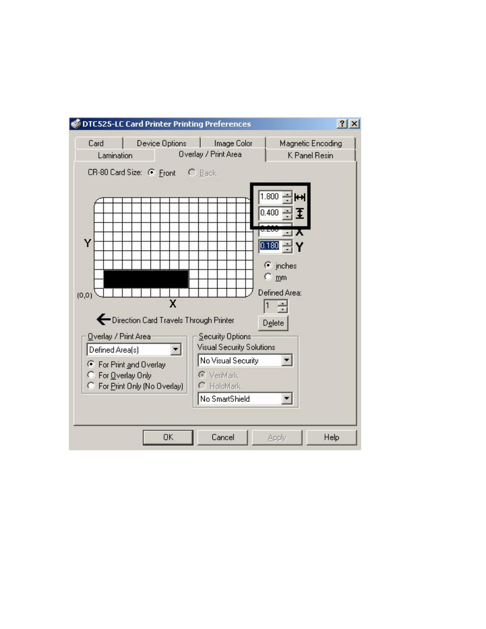 FARGO electronic DTC500 User Manual | Page 203 / 345