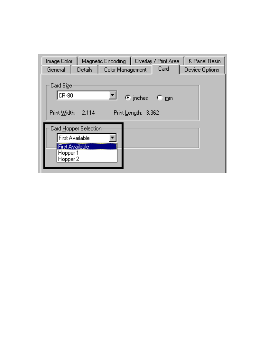 FARGO electronic DTC500 User Manual | Page 220 / 345