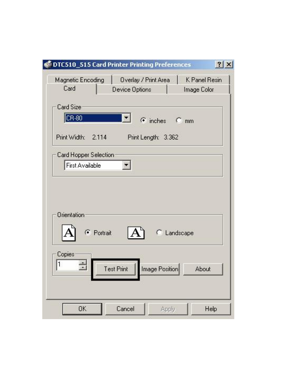 FARGO electronic DTC500 User Manual | Page 311 / 345