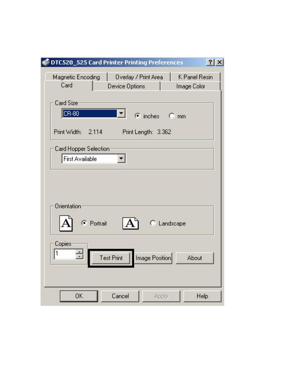 FARGO electronic DTC500 User Manual | Page 312 / 345