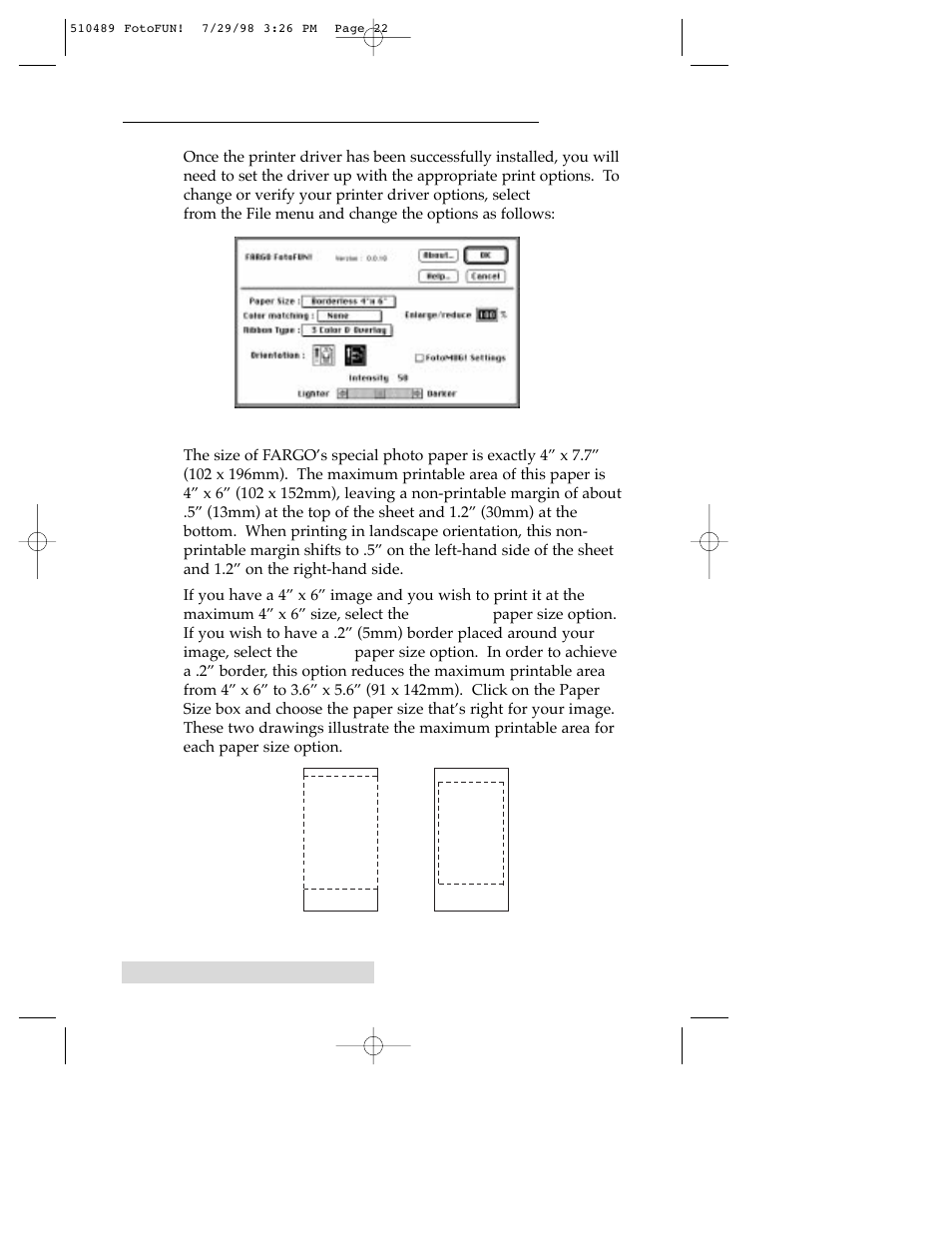 FARGO electronic FOTO 970627-510489-(04) User Manual | Page 24 / 40