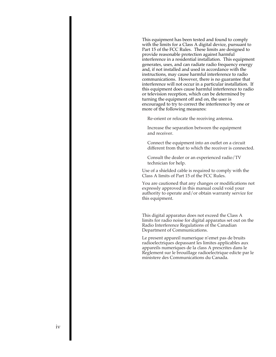 For users in the united states, For users in canada | FARGO electronic II User Manual | Page 3 / 70