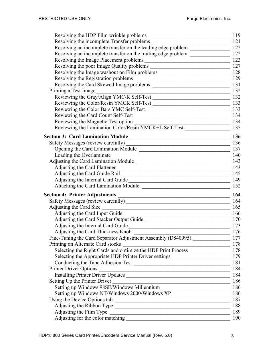 FARGO electronic HDP820 User Manual | Page 17 / 370