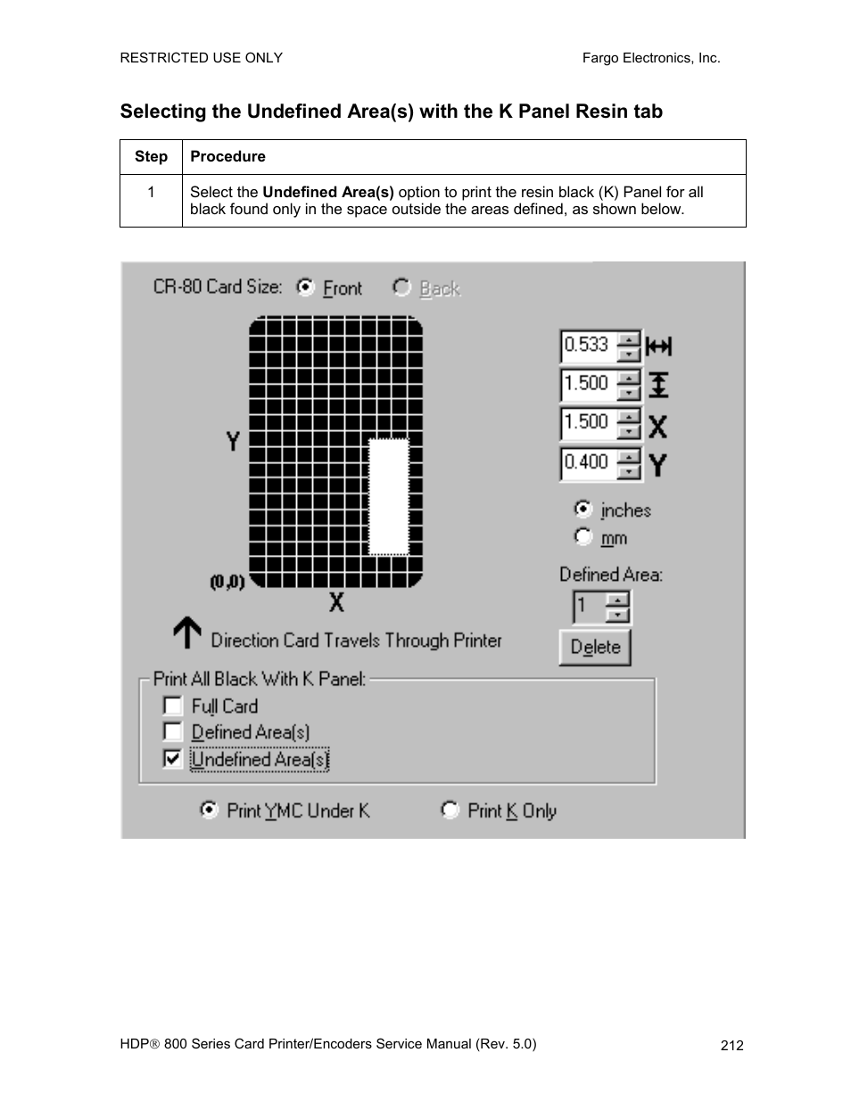 FARGO electronic HDP820 User Manual | Page 226 / 370