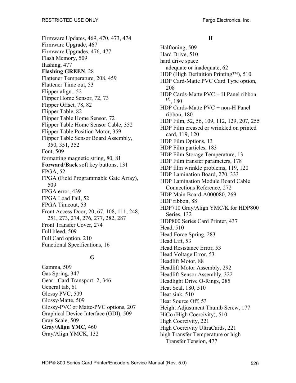 FARGO electronic HDP820 User Manual | Page 361 / 370