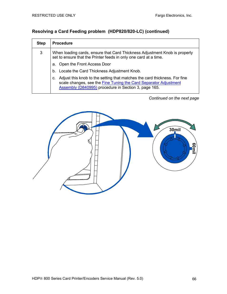 FARGO electronic HDP820 User Manual | Page 80 / 370