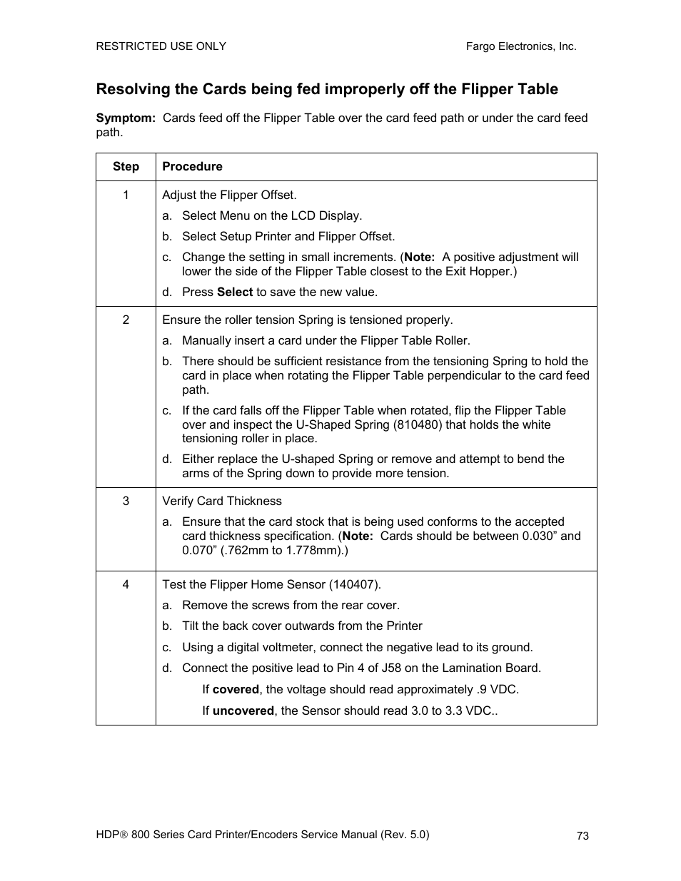 FARGO electronic HDP820 User Manual | Page 87 / 370