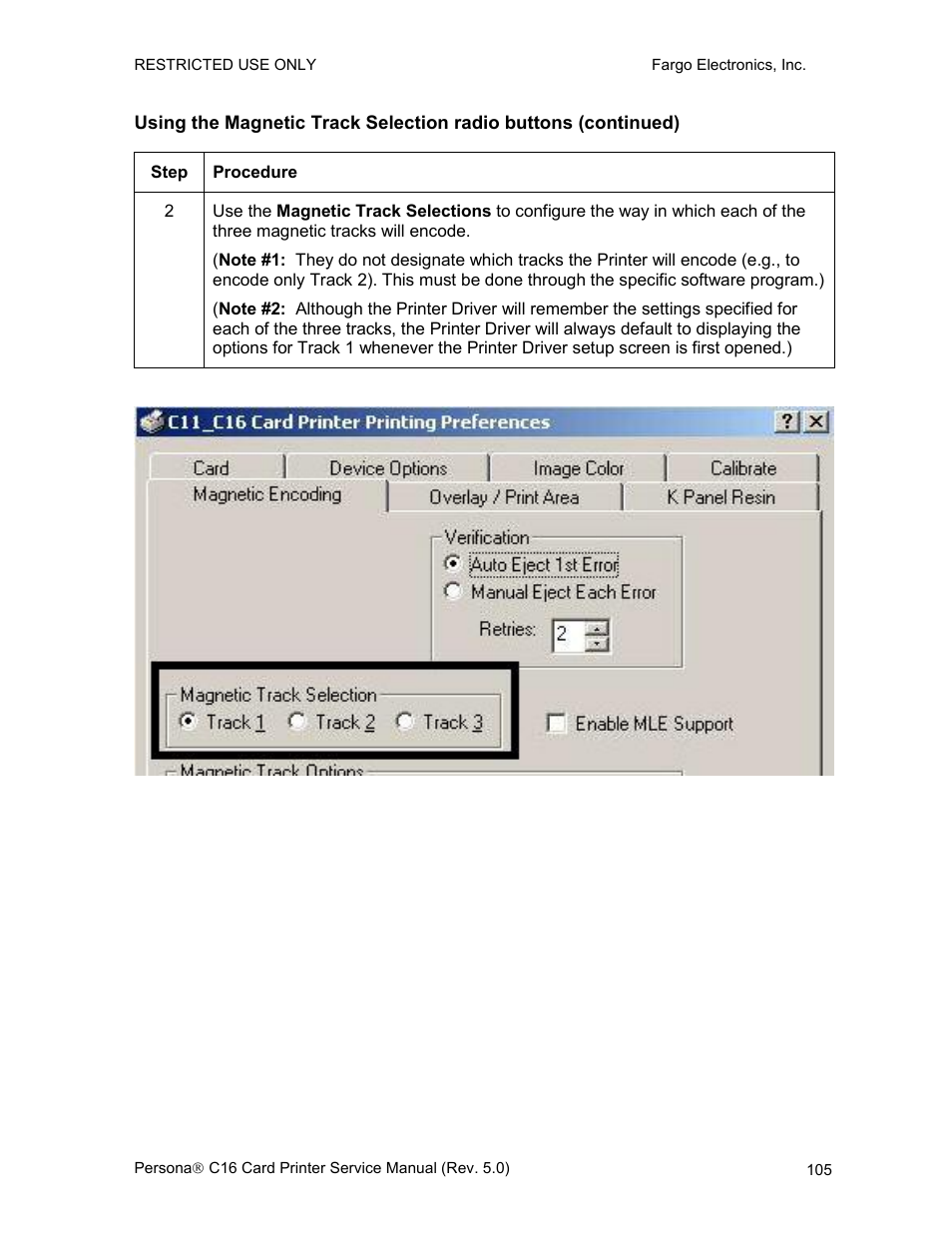 FARGO electronic C16 User Manual | Page 114 / 259