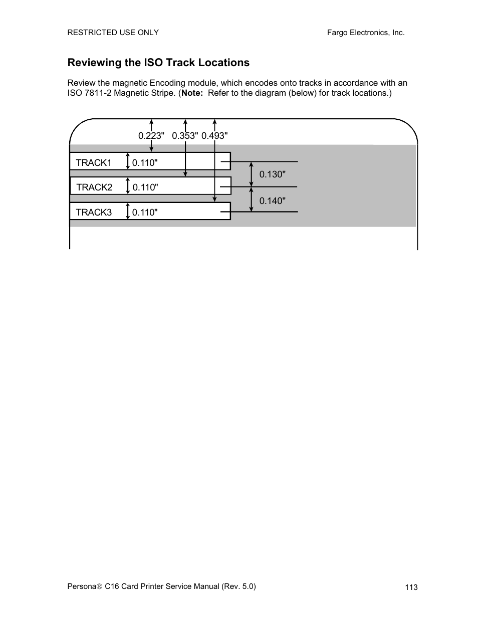Reviewing the iso track locations | FARGO electronic C16 User Manual | Page 122 / 259