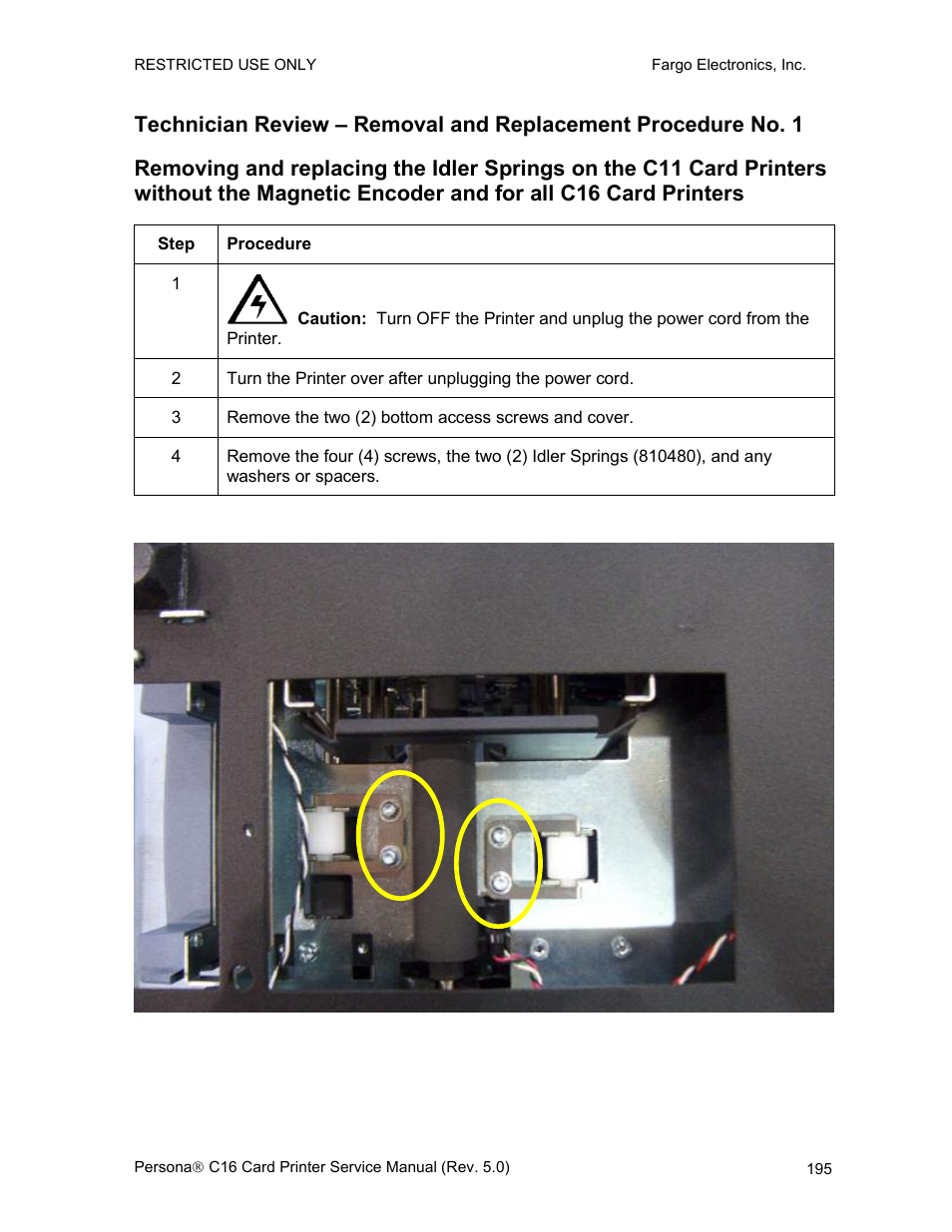 FARGO electronic C16 User Manual | Page 204 / 259