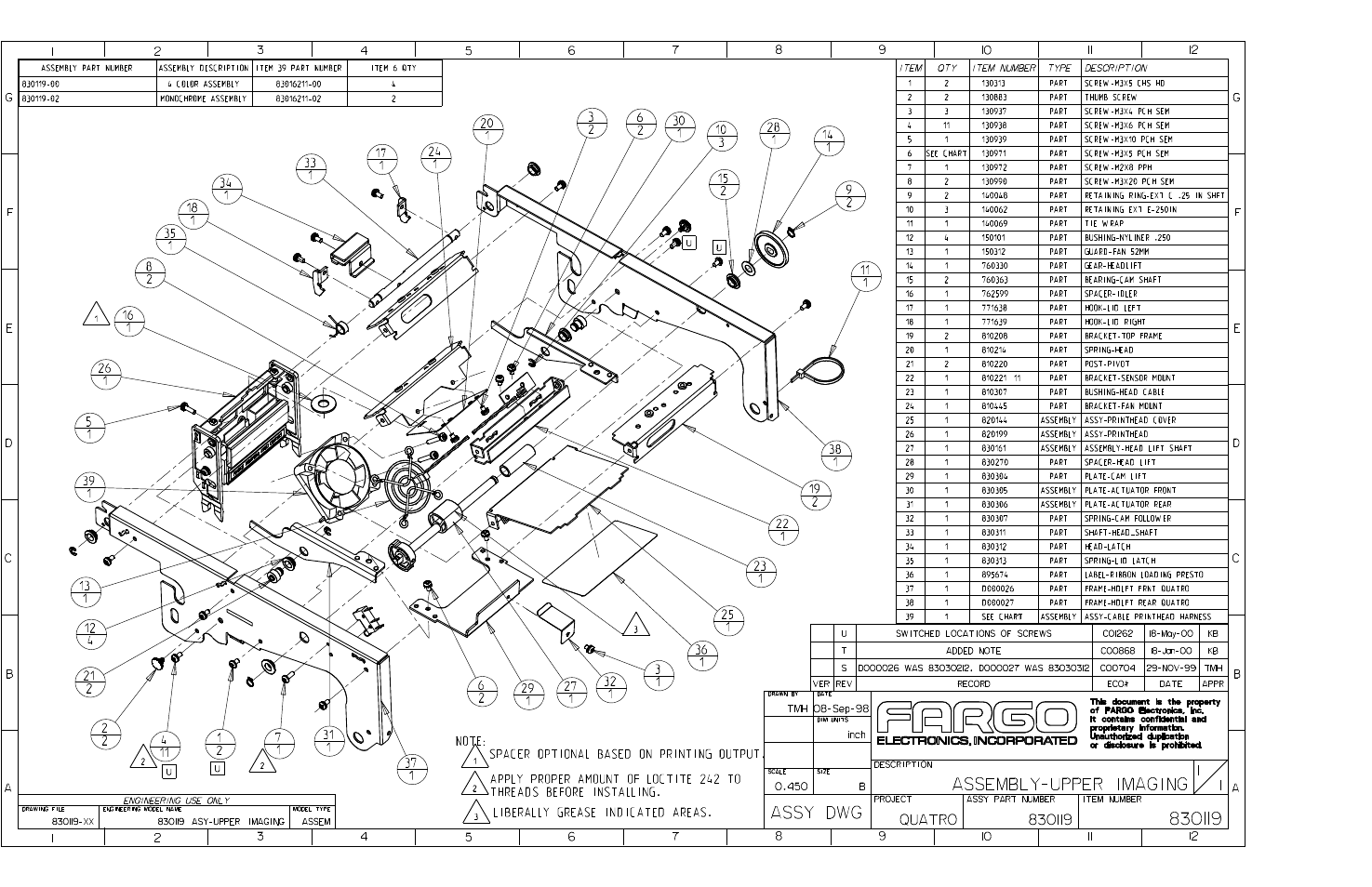 FARGO electronic C16 User Manual | Page 259 / 259