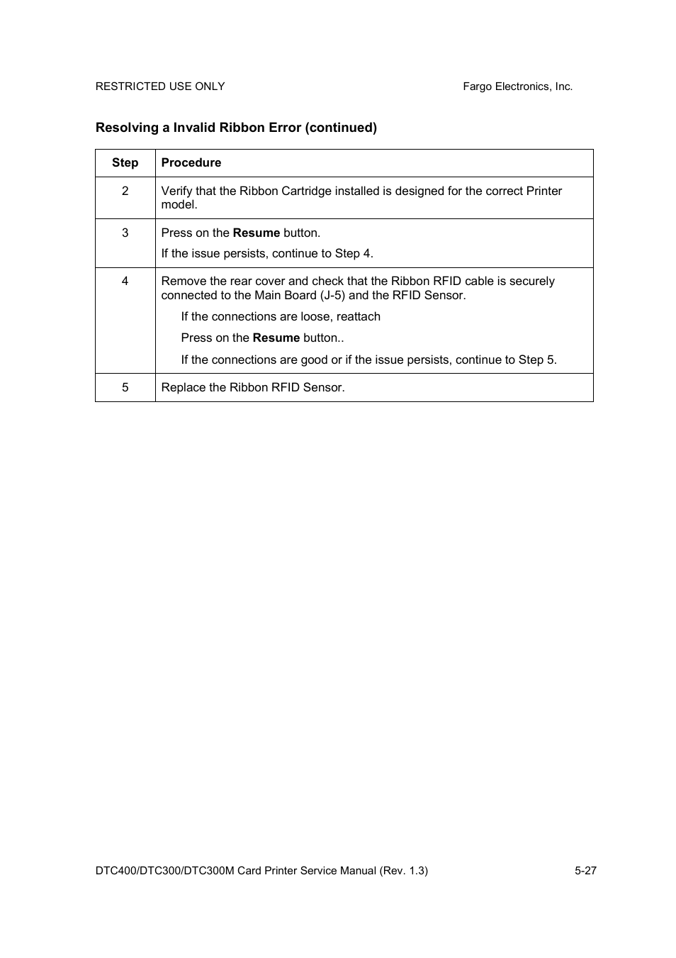 FARGO electronic DTC300 User Manual | Page 100 / 446