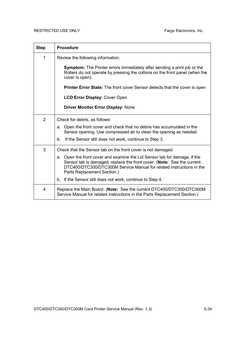 FARGO electronic DTC300 User Manual | Page 107 / 446