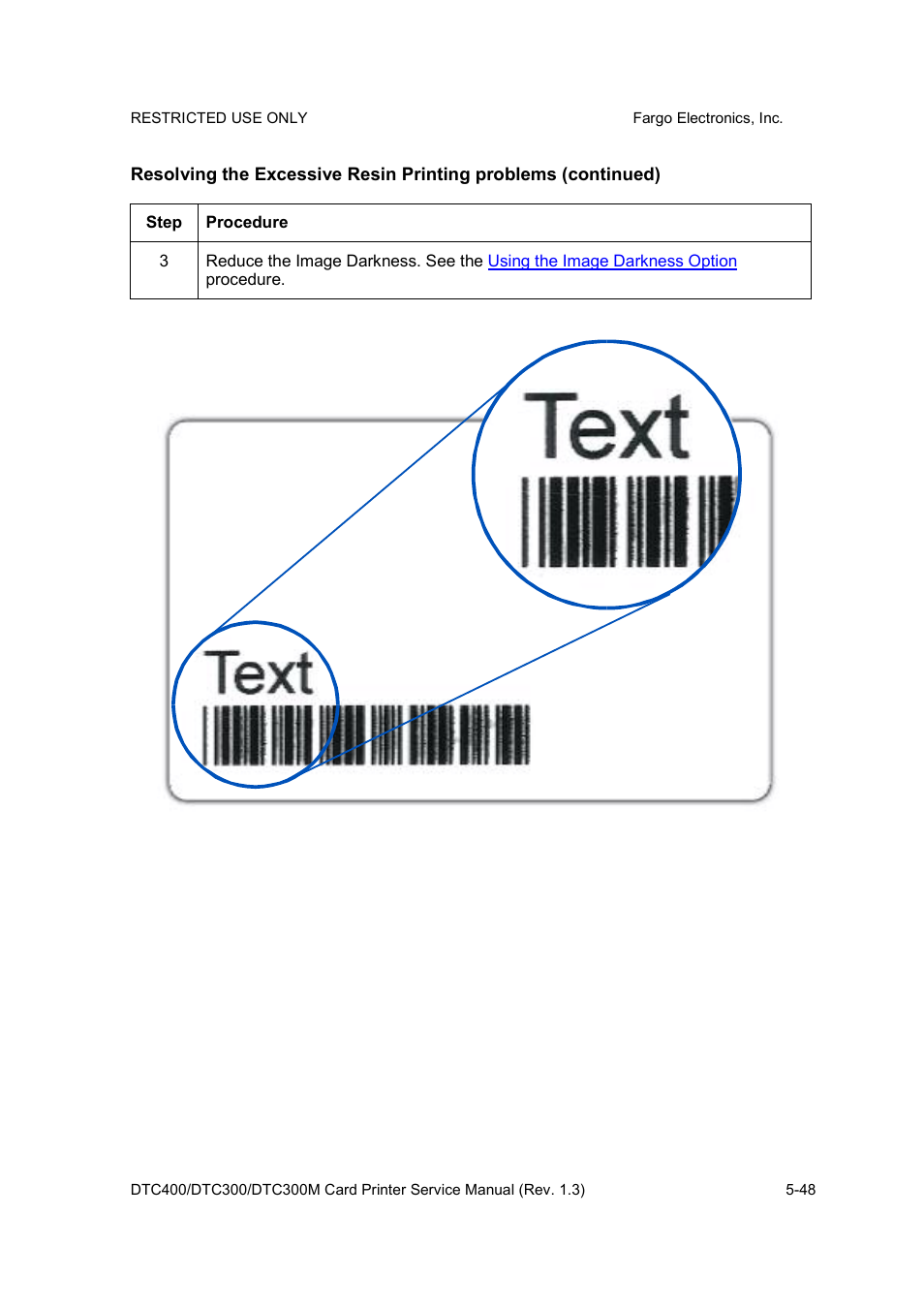 FARGO electronic DTC300 User Manual | Page 121 / 446