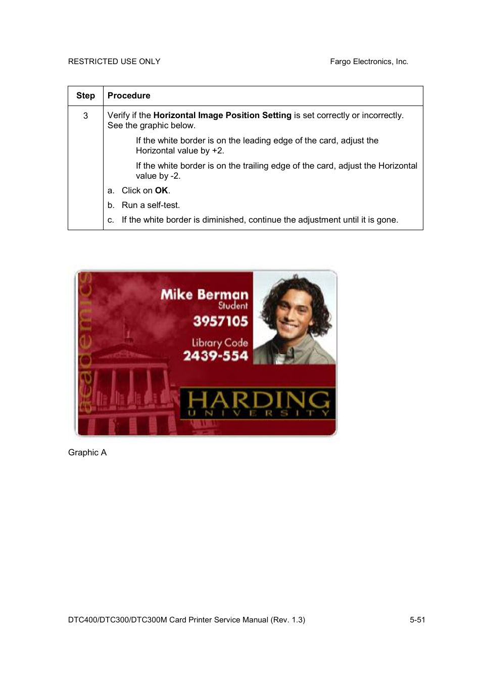 FARGO electronic DTC300 User Manual | Page 124 / 446