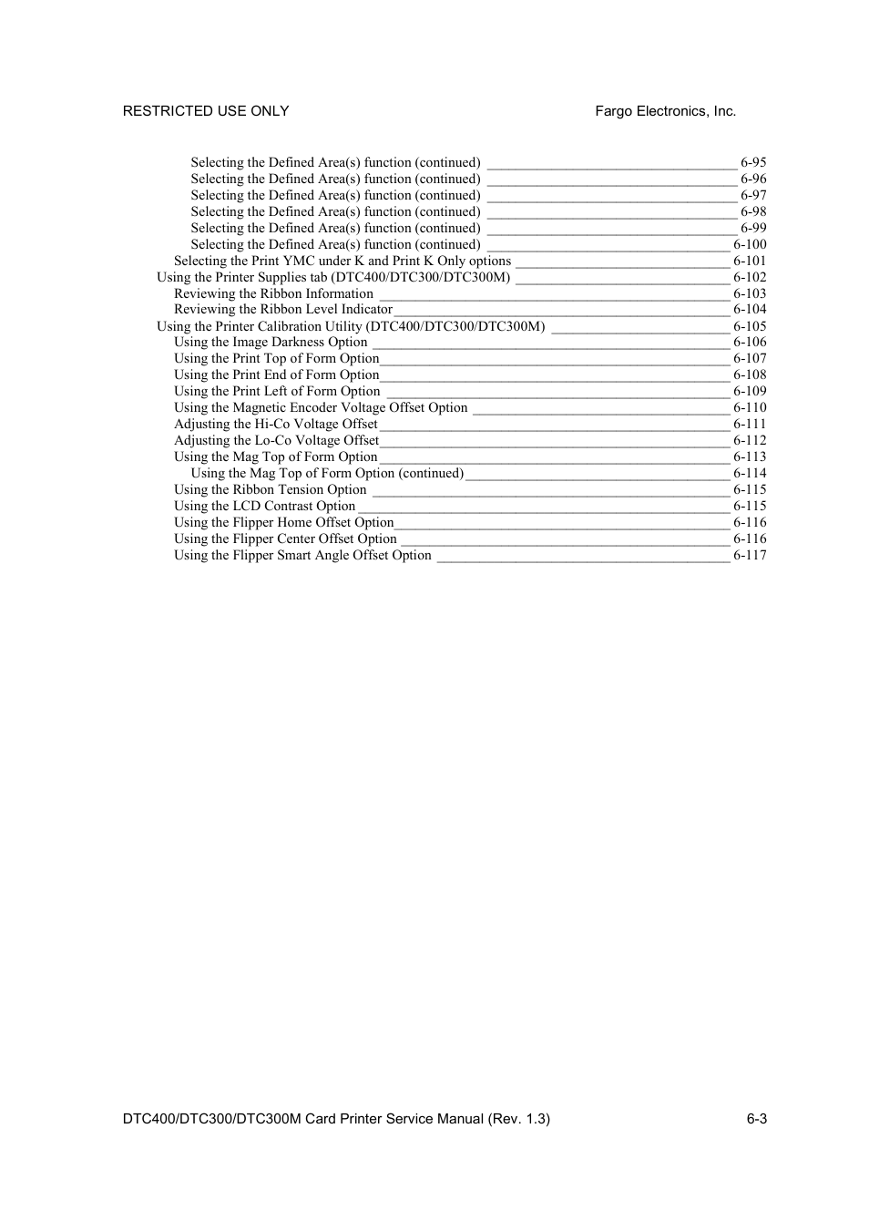 FARGO electronic DTC300 User Manual | Page 132 / 446