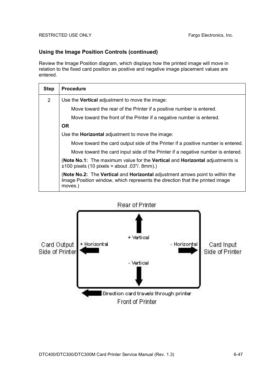 FARGO electronic DTC300 User Manual | Page 176 / 446