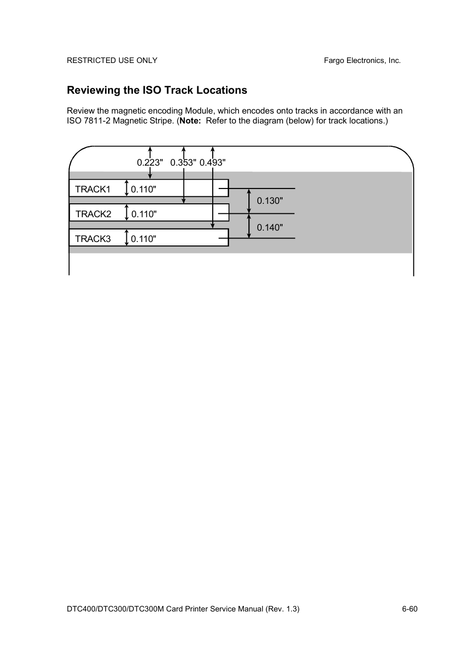 Reviewing the iso track locations | FARGO electronic DTC300 User Manual | Page 189 / 446