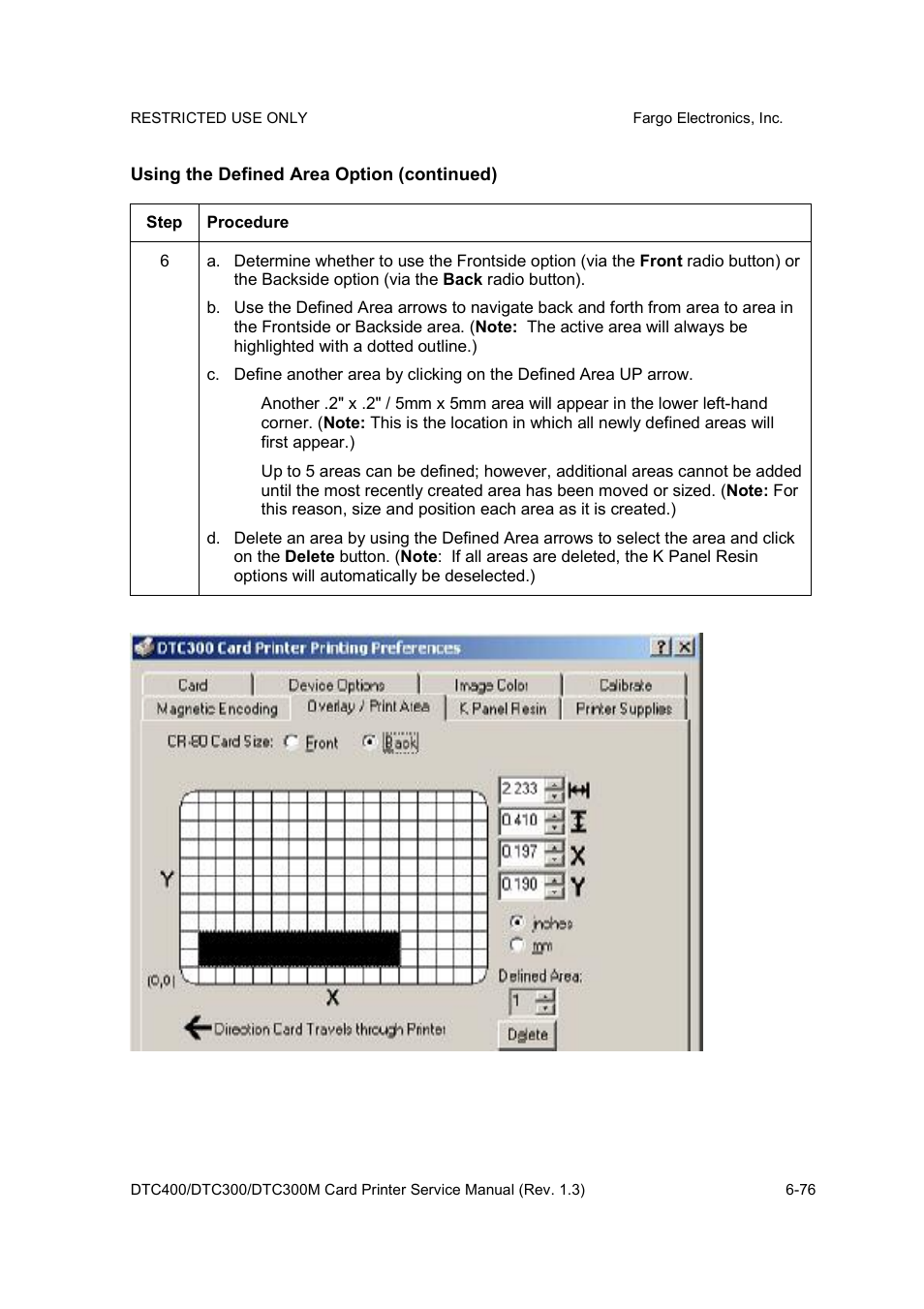 FARGO electronic DTC300 User Manual | Page 205 / 446