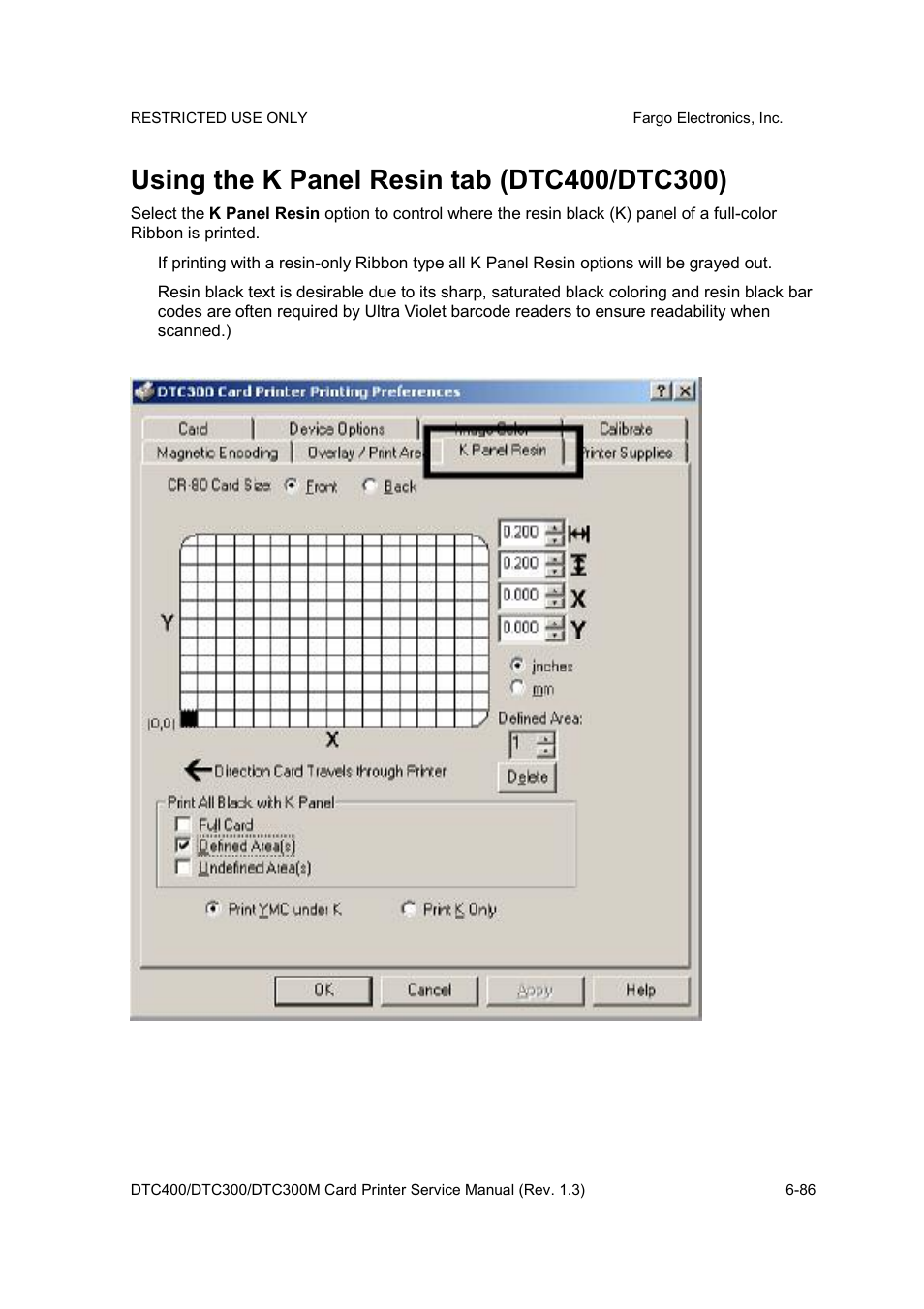 FARGO electronic DTC300 User Manual | Page 215 / 446