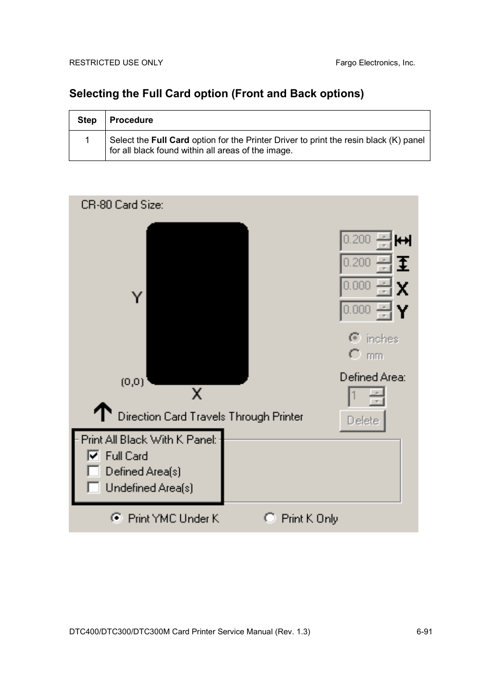 FARGO electronic DTC300 User Manual | Page 220 / 446