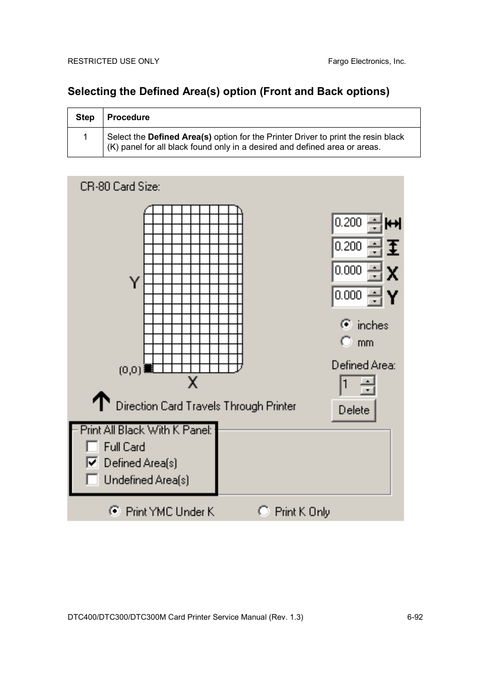 FARGO electronic DTC300 User Manual | Page 221 / 446