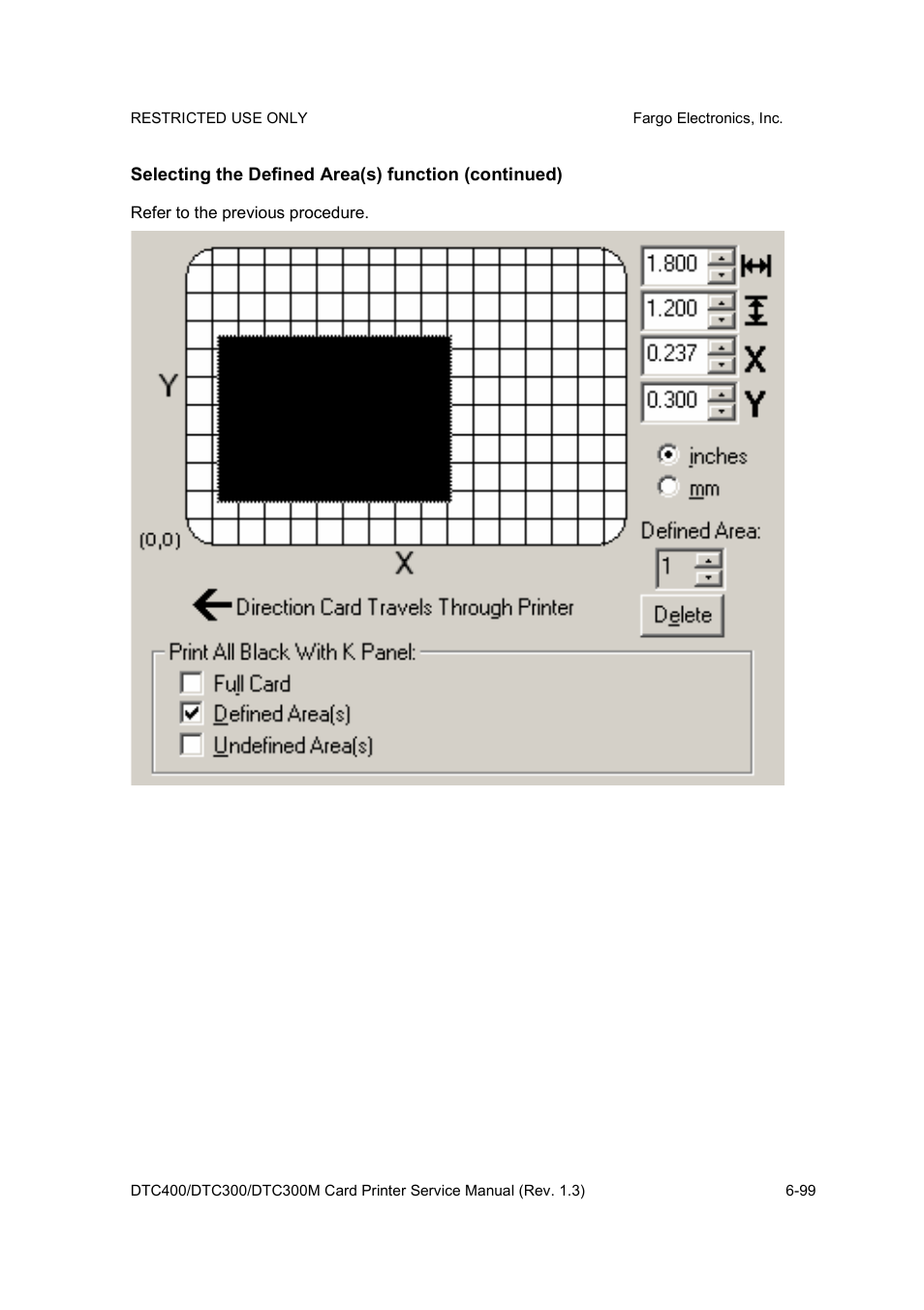 FARGO electronic DTC300 User Manual | Page 228 / 446