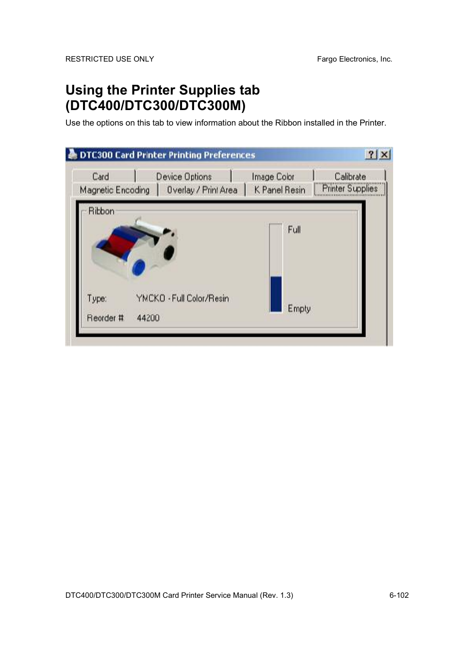 FARGO electronic DTC300 User Manual | Page 231 / 446