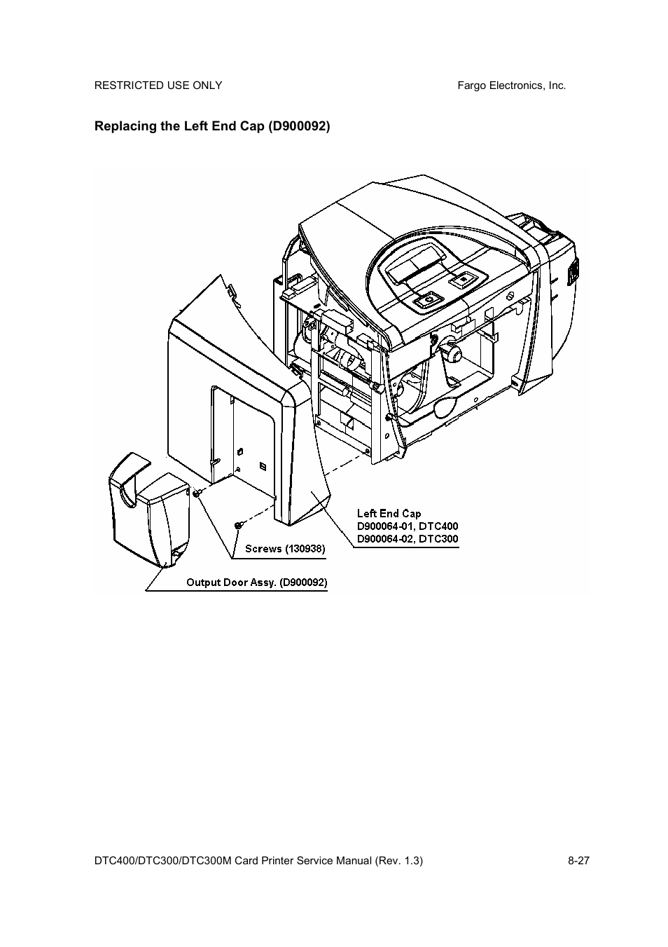 FARGO electronic DTC300 User Manual | Page 281 / 446