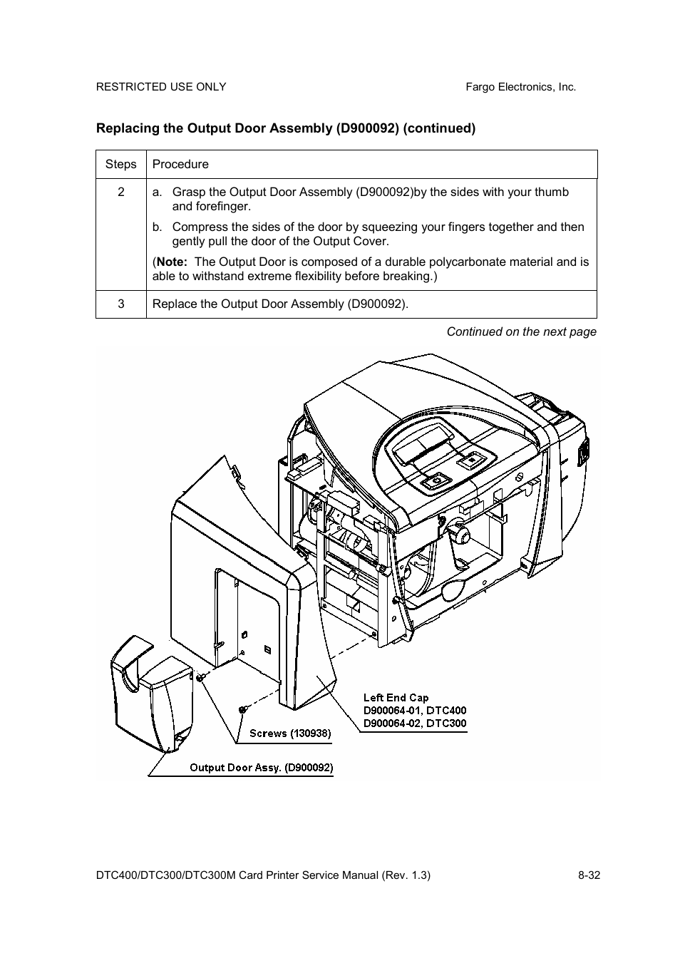 FARGO electronic DTC300 User Manual | Page 286 / 446