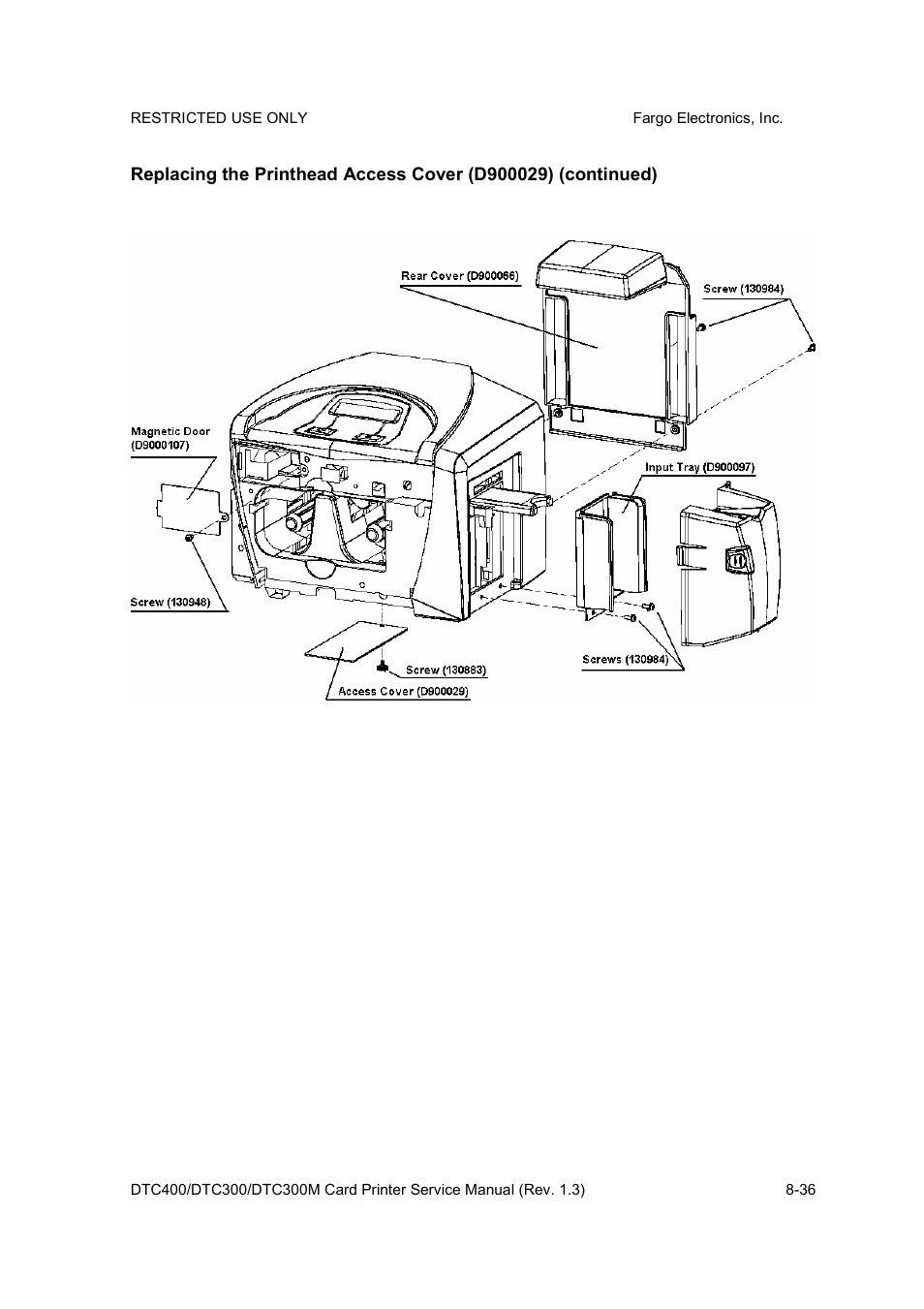 FARGO electronic DTC300 User Manual | Page 290 / 446