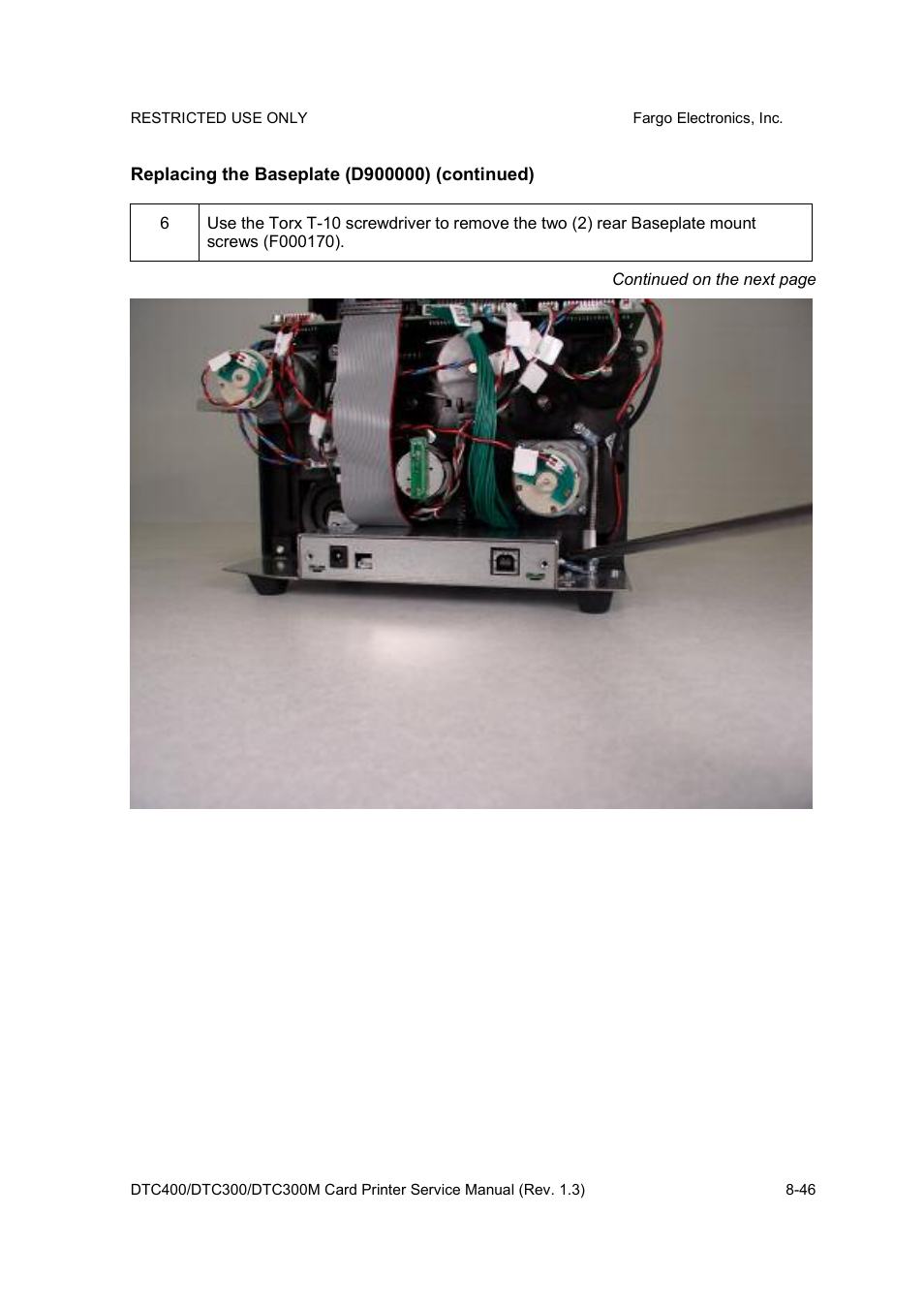 FARGO electronic DTC300 User Manual | Page 300 / 446