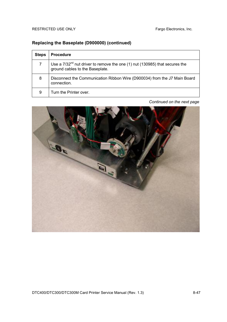 FARGO electronic DTC300 User Manual | Page 301 / 446
