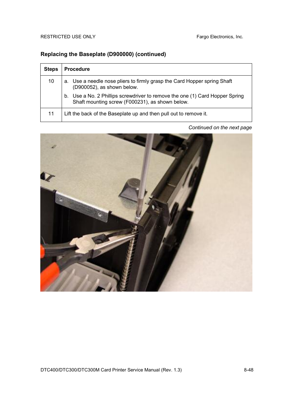 FARGO electronic DTC300 User Manual | Page 302 / 446