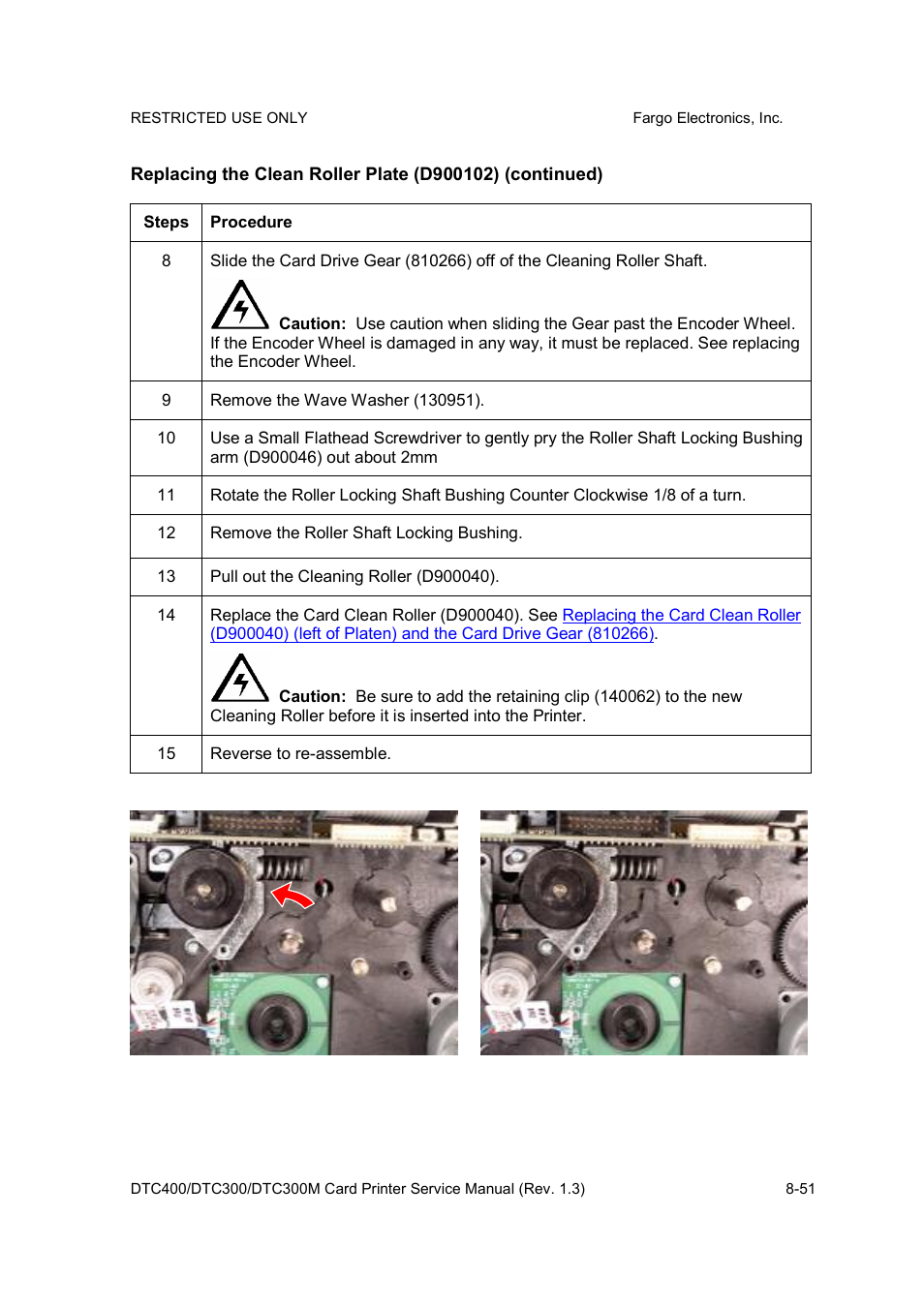 FARGO electronic DTC300 User Manual | Page 305 / 446