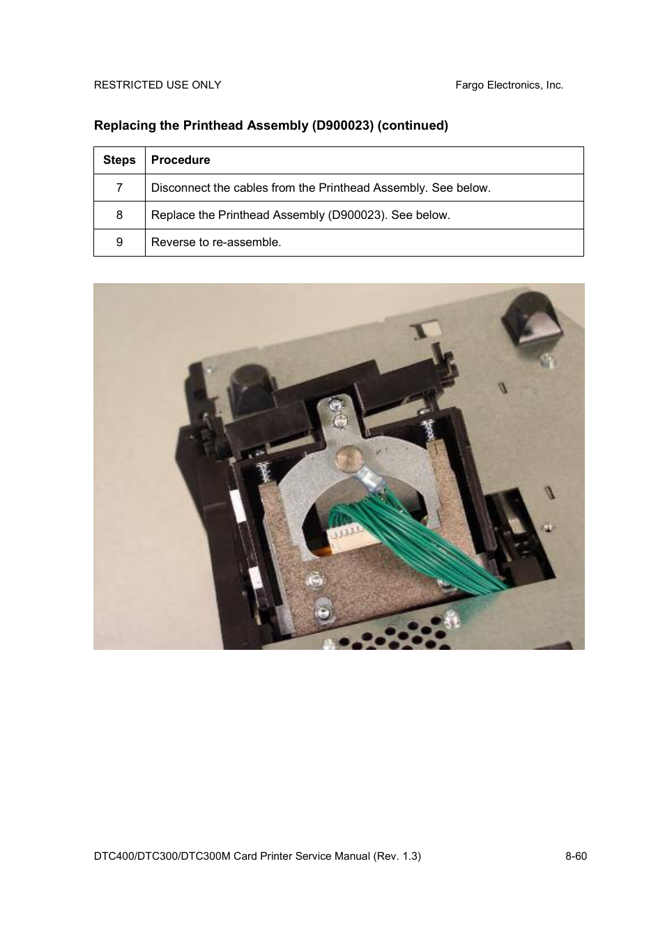 FARGO electronic DTC300 User Manual | Page 314 / 446