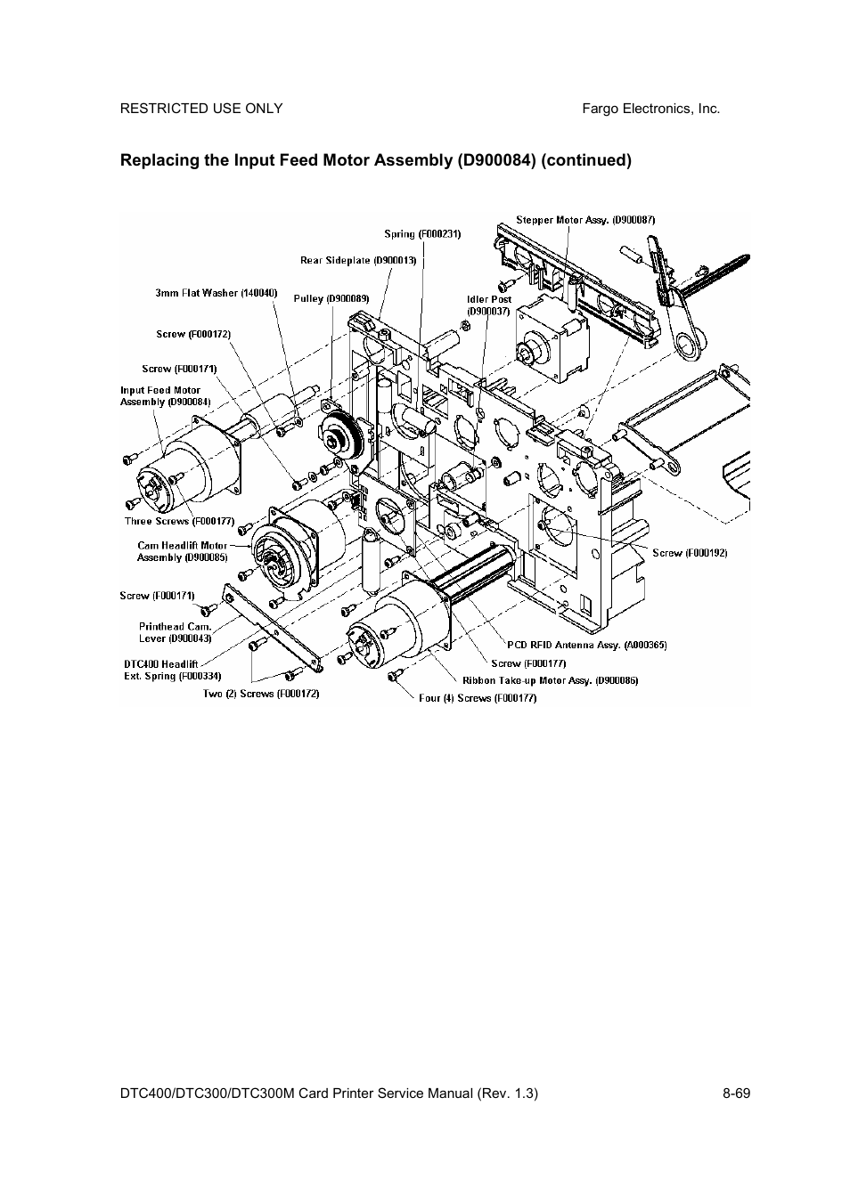 FARGO electronic DTC300 User Manual | Page 323 / 446