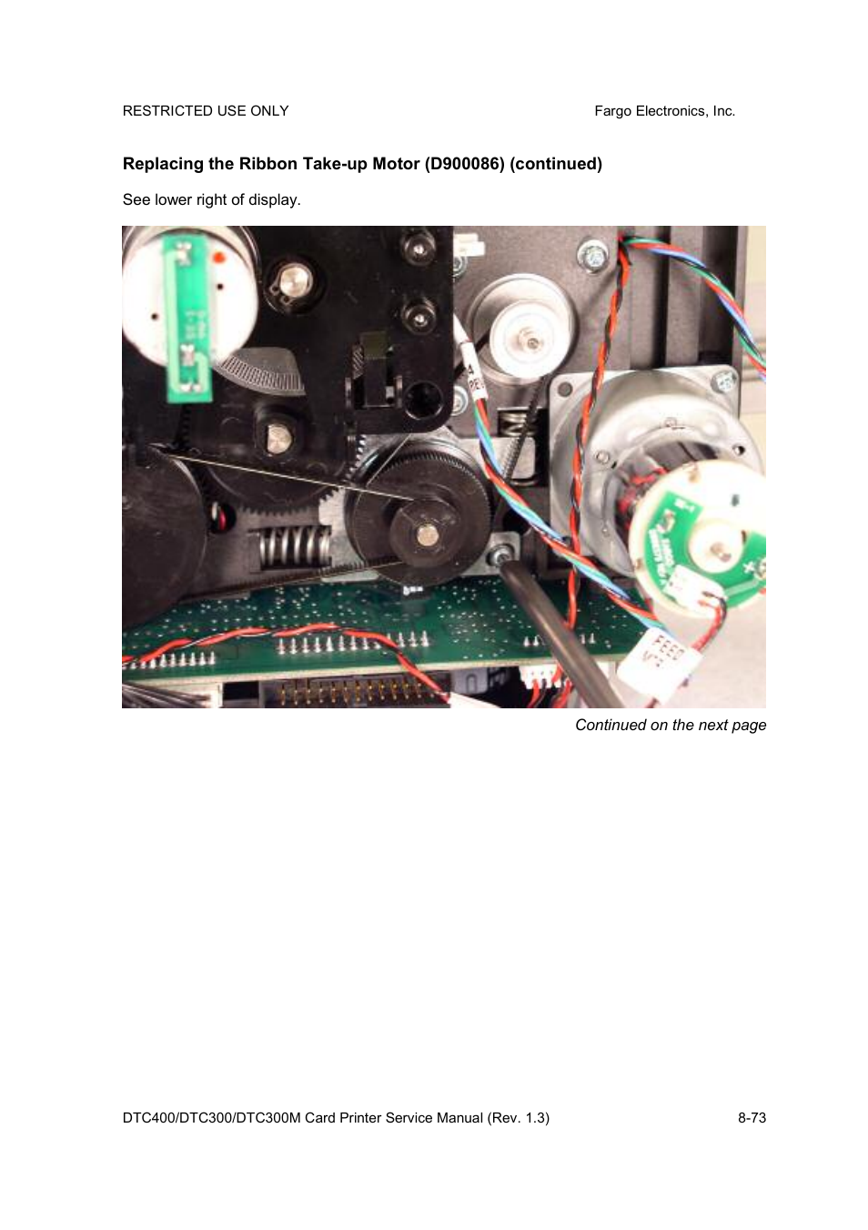 FARGO electronic DTC300 User Manual | Page 327 / 446