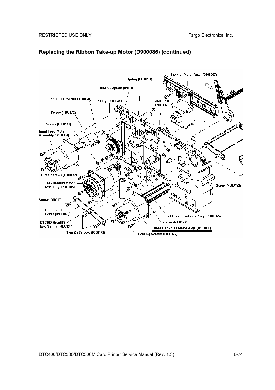 FARGO electronic DTC300 User Manual | Page 328 / 446