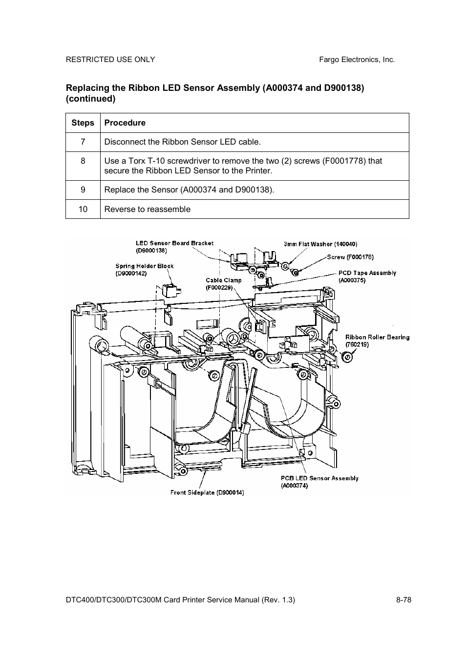 FARGO electronic DTC300 User Manual | Page 332 / 446
