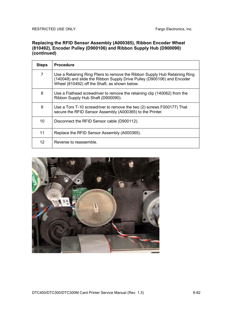 FARGO electronic DTC300 User Manual | Page 336 / 446