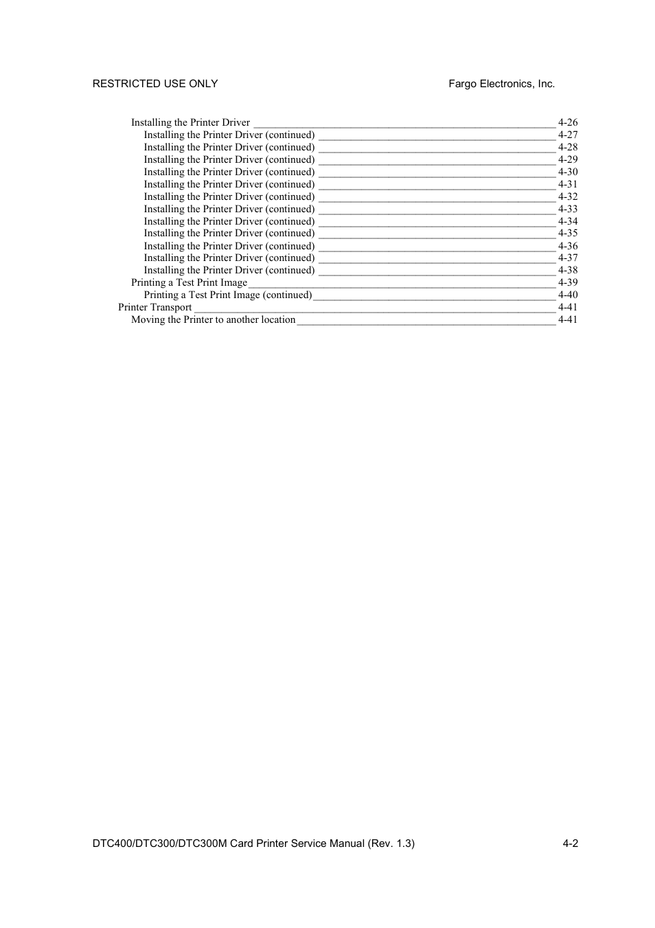 FARGO electronic DTC300 User Manual | Page 34 / 446