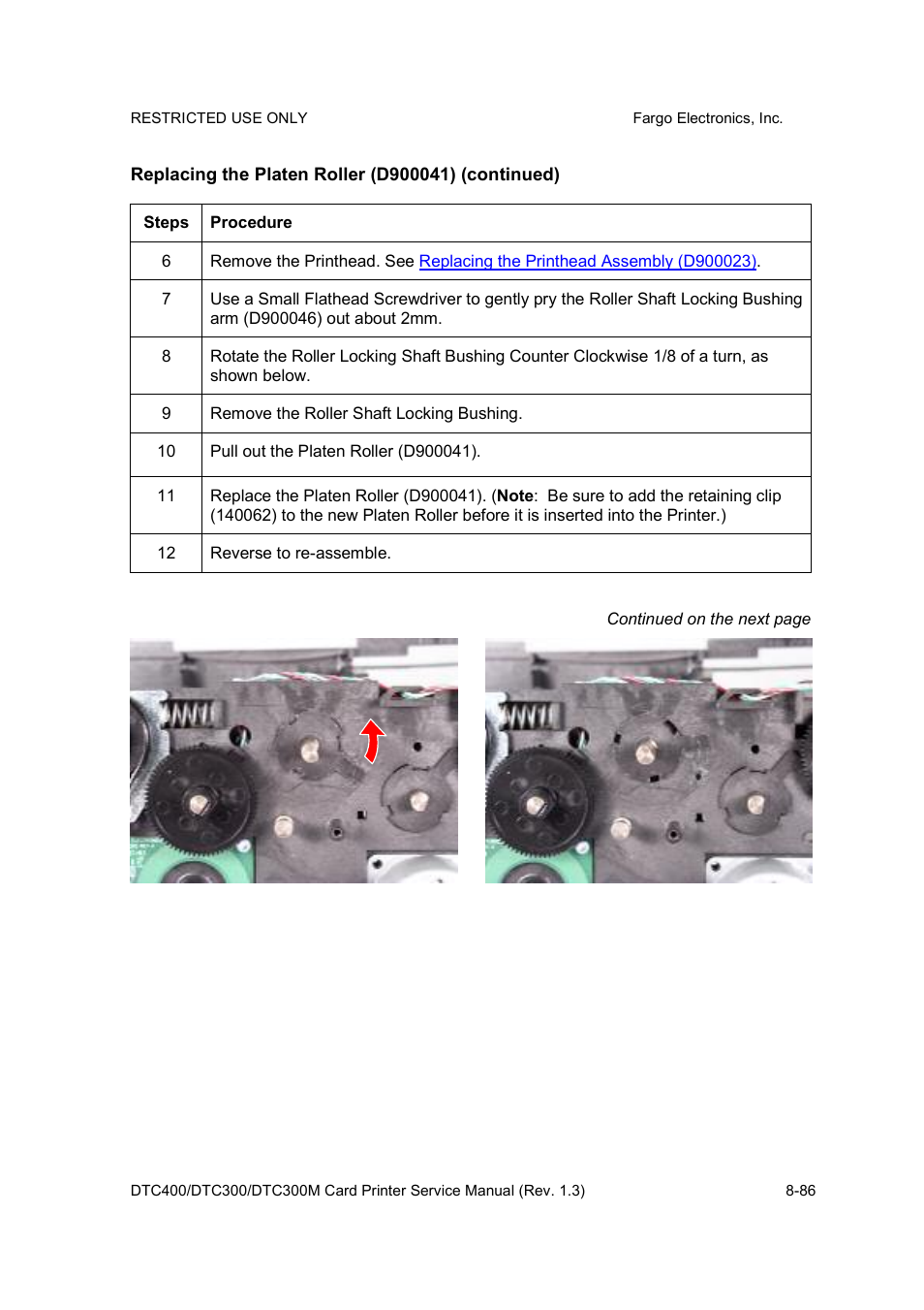 FARGO electronic DTC300 User Manual | Page 340 / 446