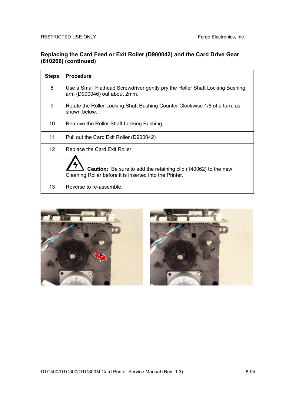 FARGO electronic DTC300 User Manual | Page 348 / 446